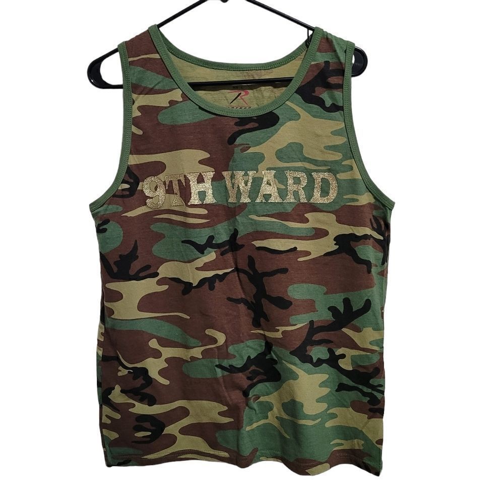 Camo New Orleans 9th ward tank